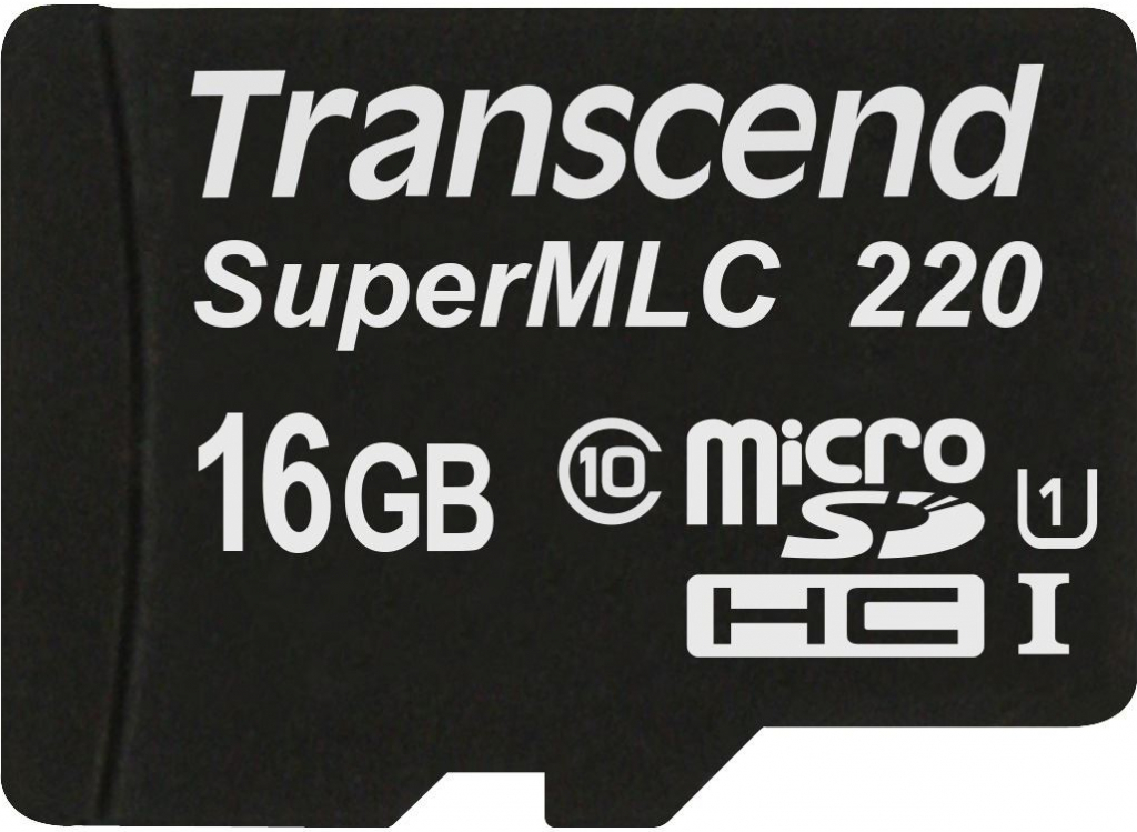 TRANSCEND SDHC 16 GB UHS-I U1 TS16GUSD220I