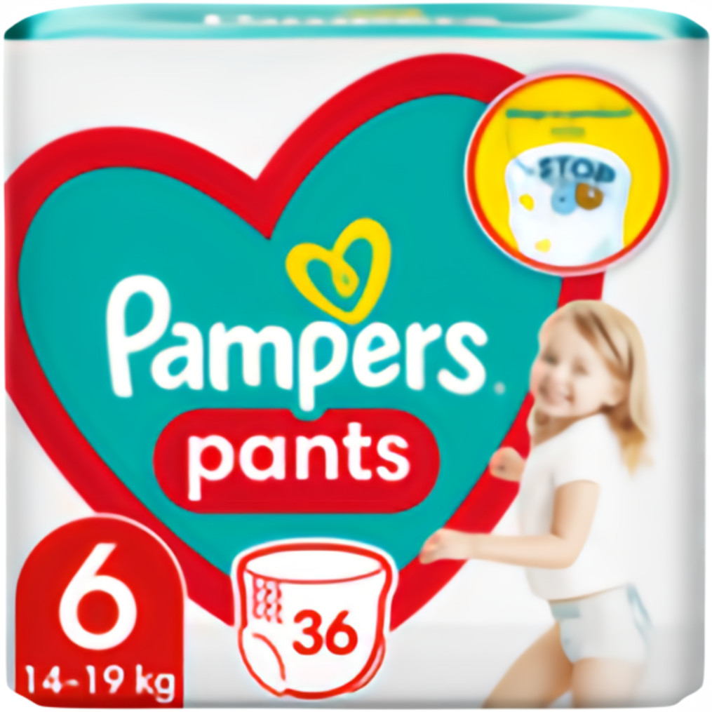 Pampers pants 6 36 ks