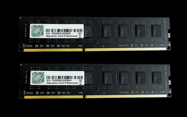 G-SKILL DDR3 8GB (2x4GB) 1333MHz CL9 F3-1333C9D-8GNS