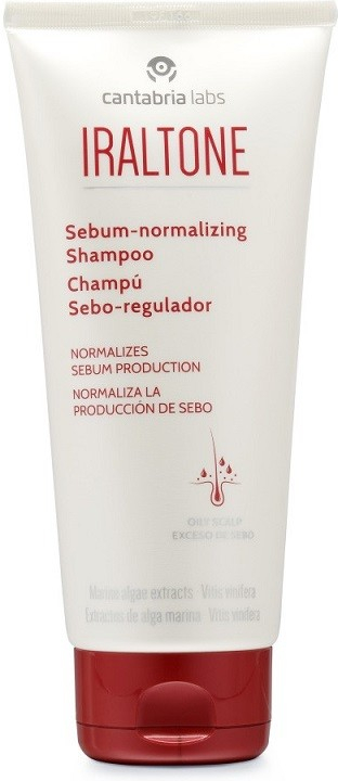 Iraltone Sebum-normalizing Shampoo Čistící šampon pro mastné vlasy 200 ml