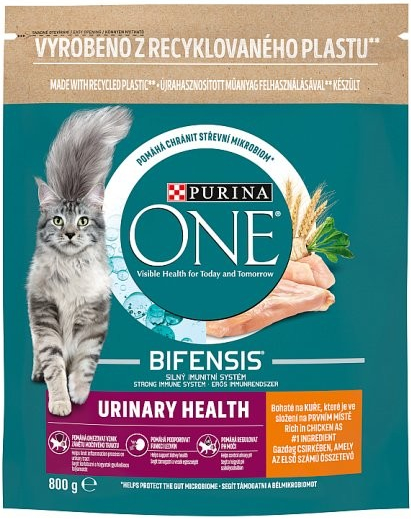 PURINA ONE Urinary Health bohaté na kuře 800 g