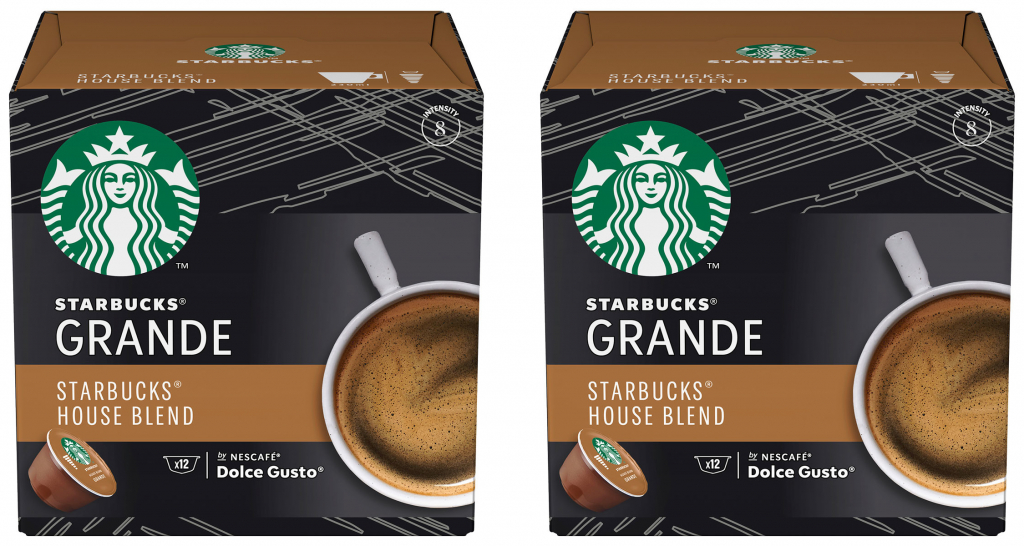 Nescaf Dolce Gusto Starbucks House Blend Grande Pra En K Va K Vov