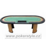 Pokerový stůl - Nevada 4 XXL ovál s dealerem - zelený