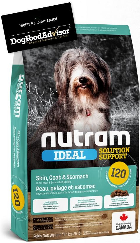 Nutram I20 Ideal Sensitive Skin Coat Stomach Dog 11,4 kg