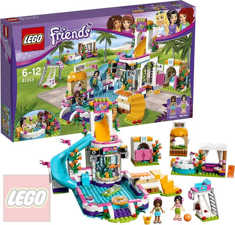 LEGO® Friends 41313 Letní bazén v městečku Heartlake