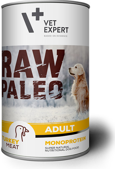 VetExpert Raw Paleo Adult Turkey 0,8 kg