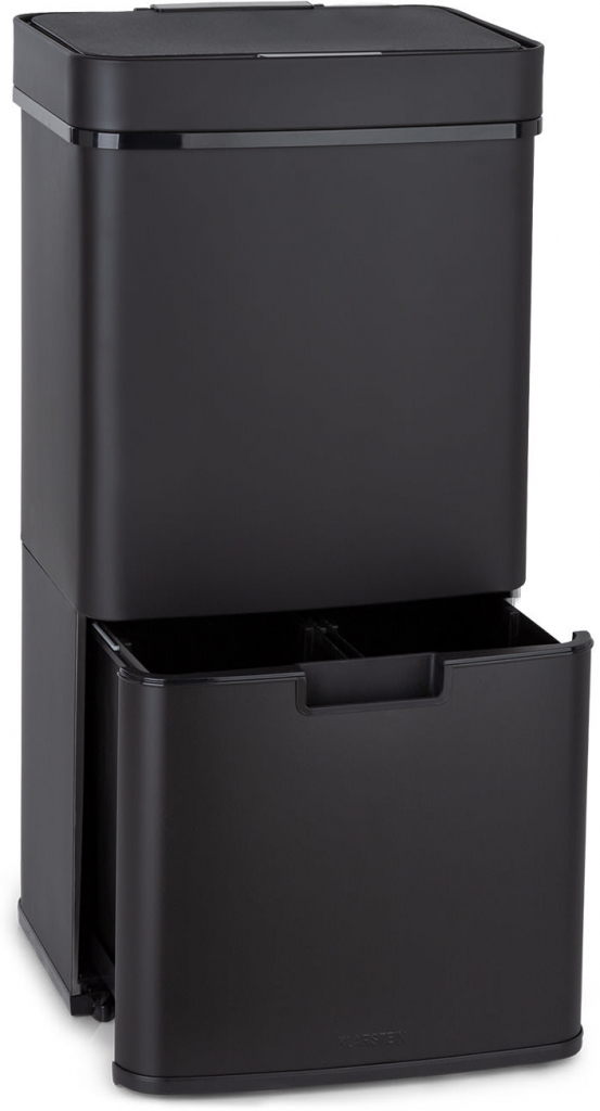 Klarstein KG15-RoyalTrashM-BK Royal Trash Matte Black 72 l