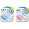 Avent-Šidítko silikonové noční 6-18m