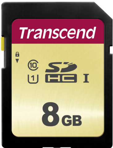 Transcend SDHC 8 GB UHS-I U1 SDC500S