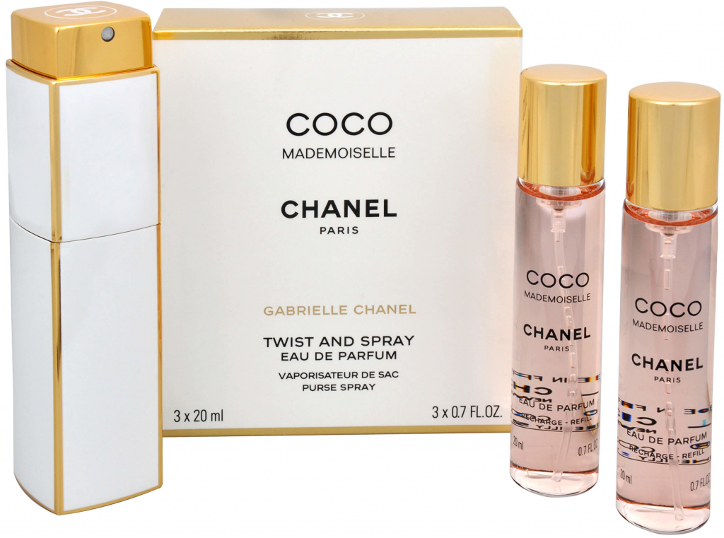 Chanel Coco Mademoiselle EDT 3 x 20 ml pro ženy dárková sada