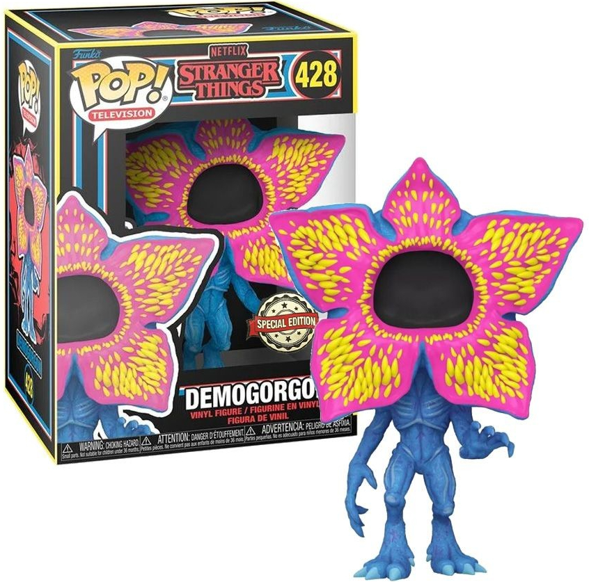 Funko Pop! 428 Stranger Things Black Light Demogorgon