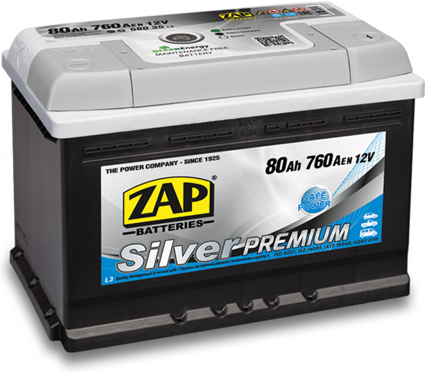 ZAP Silver 12V 80Ah 700A 58025