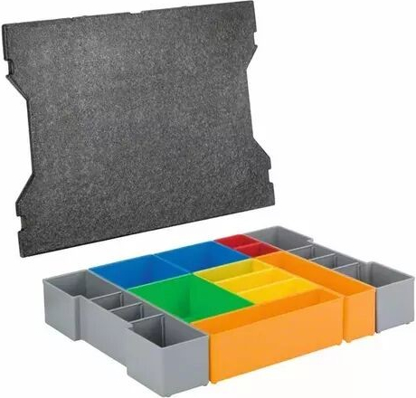 Bosch Boxy k uložení malých dílů Sada 12 ks vkládacích boxů do L-Boxx 1600A016N9
