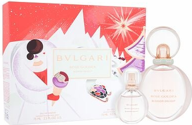 Bvlgari Rose Goldea Blossom Delight EDP 75 ml + EDP 15 ml dárková sada