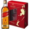 Johnnie Walker Black 12 let 0,7l + 2x sklo