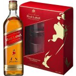 Johnnie Walker Black 12 let 0,7l + 2x sklo