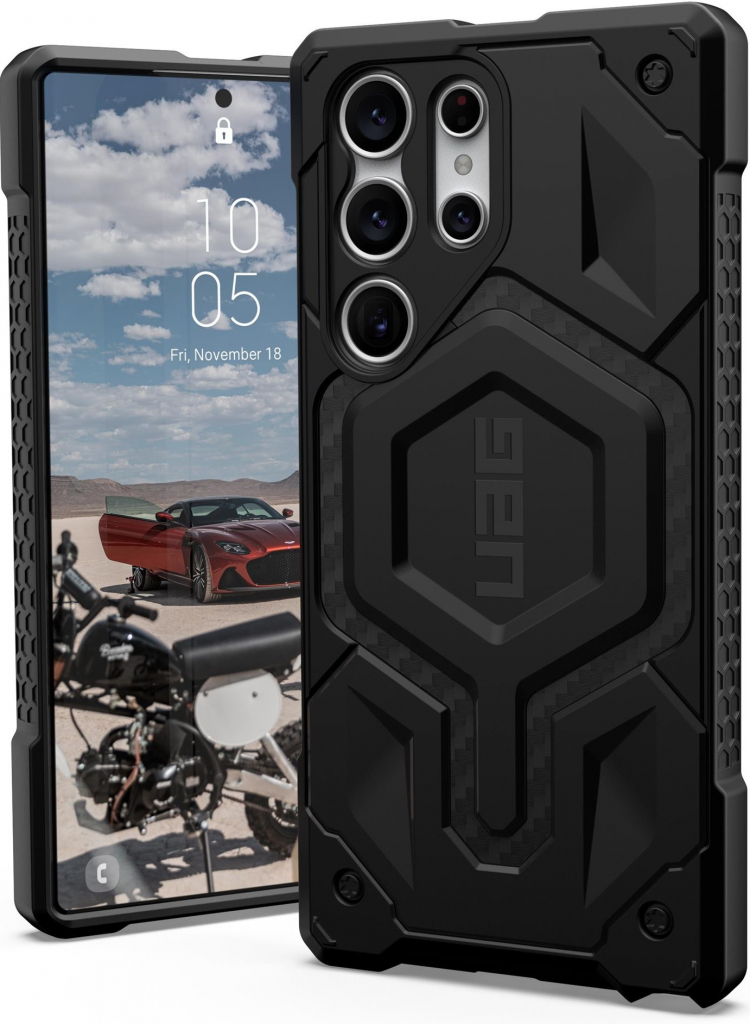 Pouzdro UAG Monarch Pro Carbon Fiber Samsung Galaxy S23 Ultra