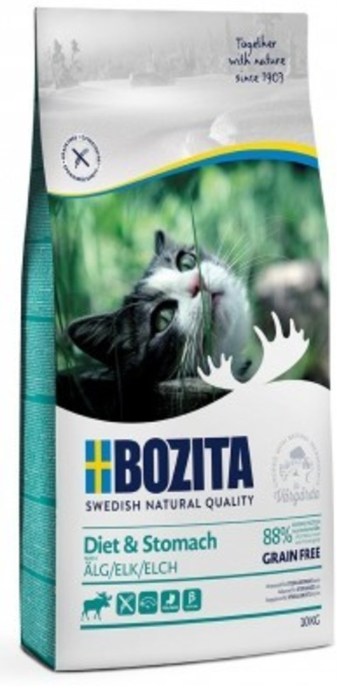 Bozita Feline Diet & Stomach Sensitive 10 kg