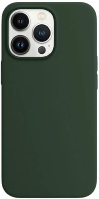 Pouzdro SES Magnetic Leather MagSafe kožené Apple iPhone 13 mini - tmavě zelené