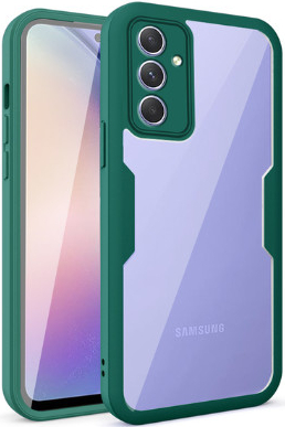 Pouzdro Beweare 360 oboustranné TPU Samsung Galaxy A34 5G - zelené