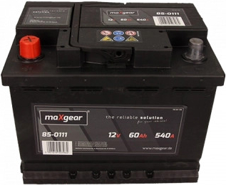 MaXgear 12V 60Ah 540A 85-0111