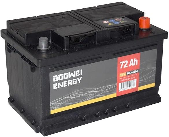 GOOWEI ENERGY 12V 72Ah 680A GE72