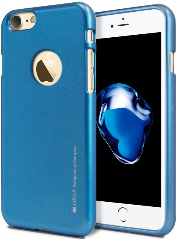Pouzdro Goospery i Jelly Case Huawei Nova 3i/ Huawei P Smart+ Metal modré