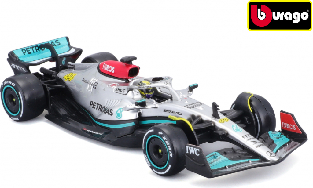 Bburago Formula F1 Mercedes AMG Petronas W13 2022 nr.44 Lewis Hamilton 1:43