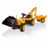 Šlapací traktor s bagrem Max