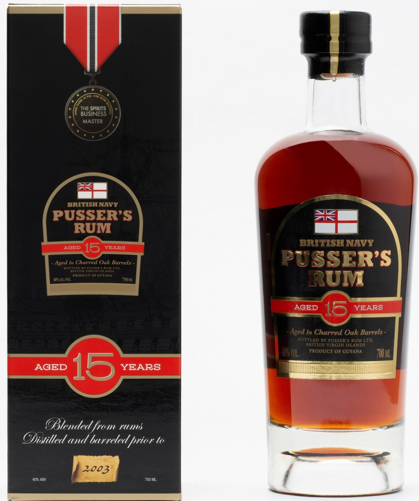 Pusser\'s 15y 40% 0,7 l (karton)