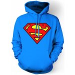 Mikina Superman pánská modrá