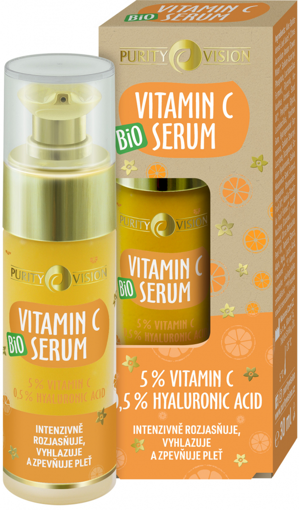 Purity Vision Pleťové sérum Vitamín C bio 30 ml