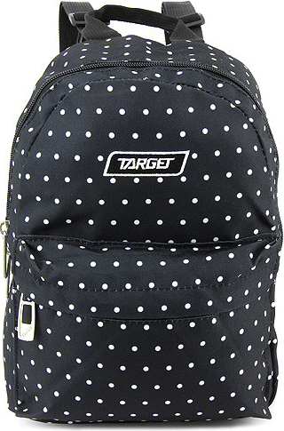 Target batoh Puntíky černá