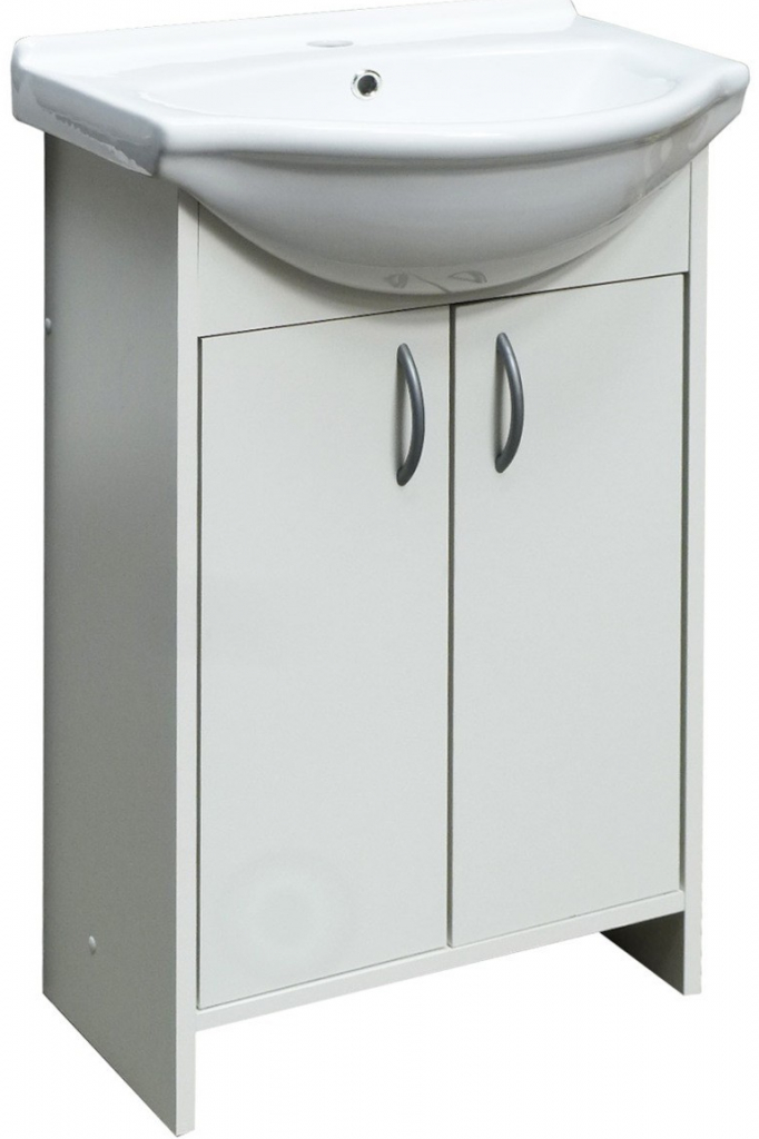 Multi Praxis Koupelnová skříňka s umyvadlem 51,7x41,2 cm bílá SPAMELIA
