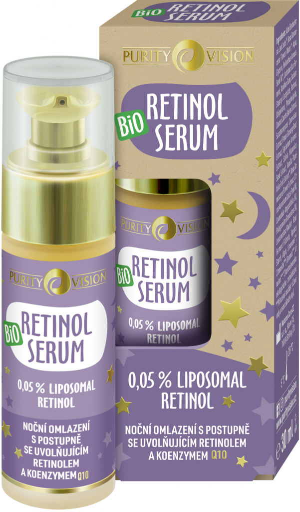 Purity Vision pleťové sérum Retinol bio 30 ml