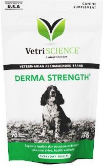 VetriScience Derma Strenght podp.kůže psi 70 ks 140 g