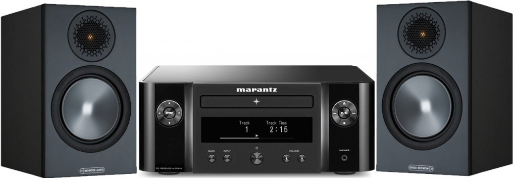 Marantz M-CR612 Melody X + Monitor Audio Bronze 50