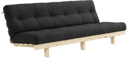 Karup sofa LEAN natural přírodní + futon dark grey 734
