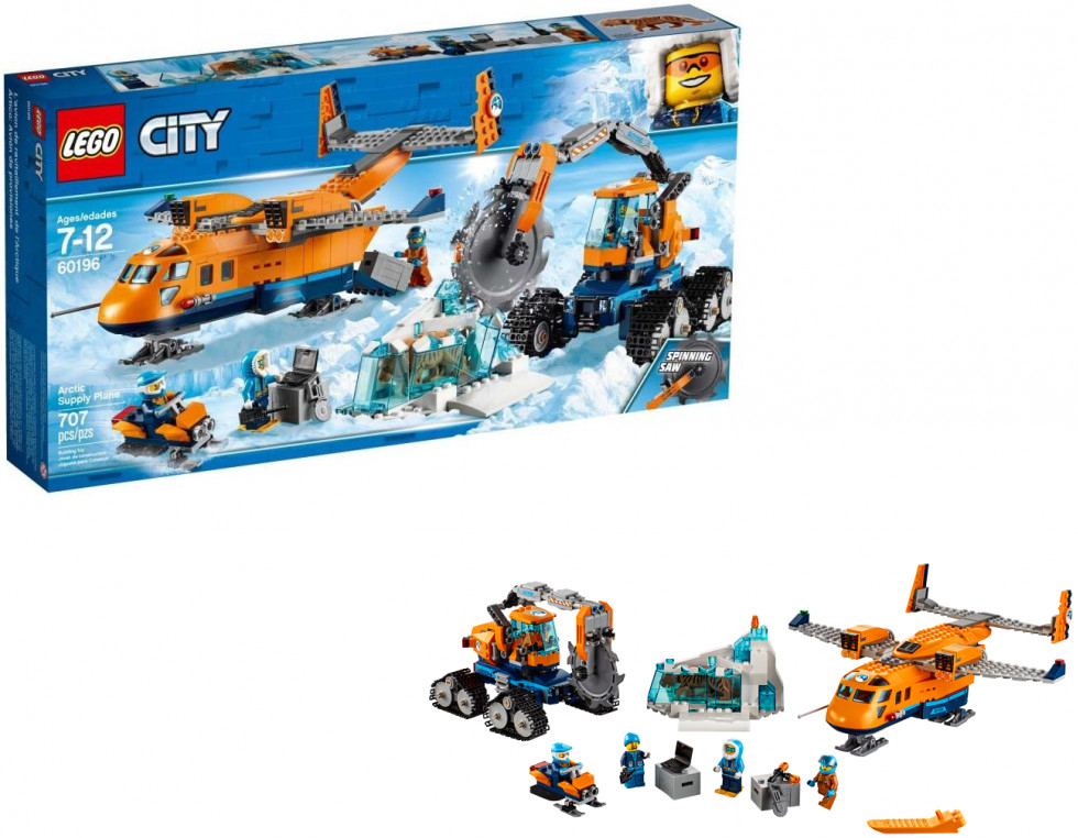 LEGO® City 60196 Polarni zasobovaci letadlo