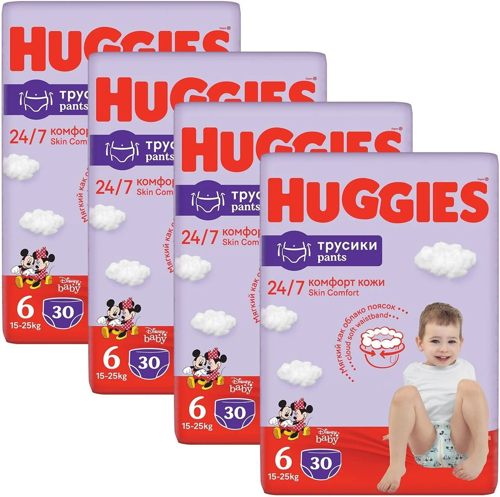 HUGGIES Pants Jumbo 6 15-25 kg 120 ks