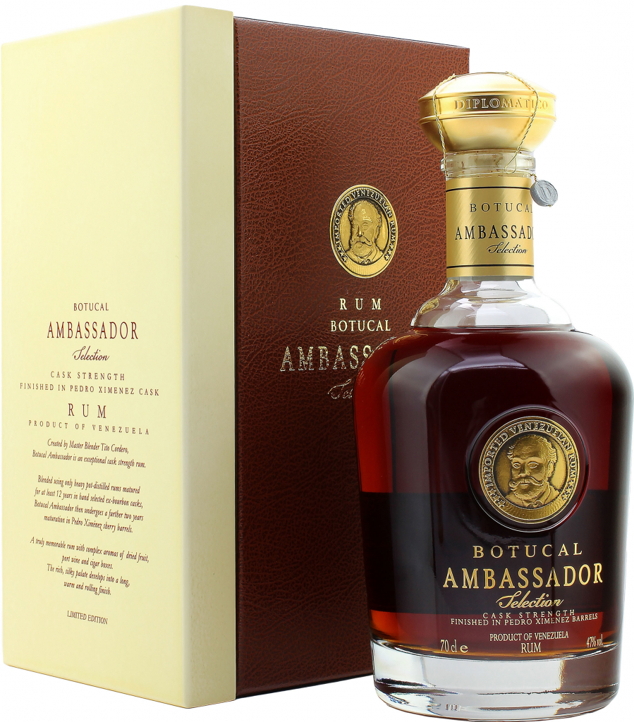 Diplomatico Ambassador Selection 12y 47% 0,7 l (kazeta)