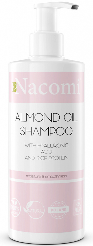 Nacomi Šampón na vlasy s mandľovým olejom 250 ml