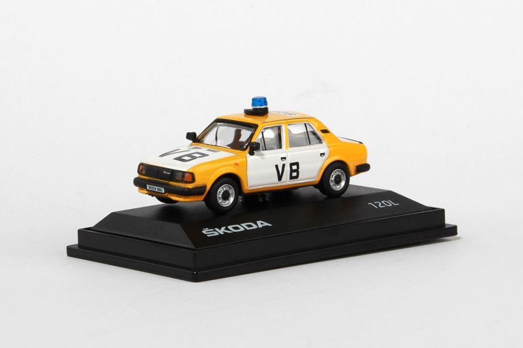 Abrex škoda 120L 1984 Veřejná Bezpečnost 1:72