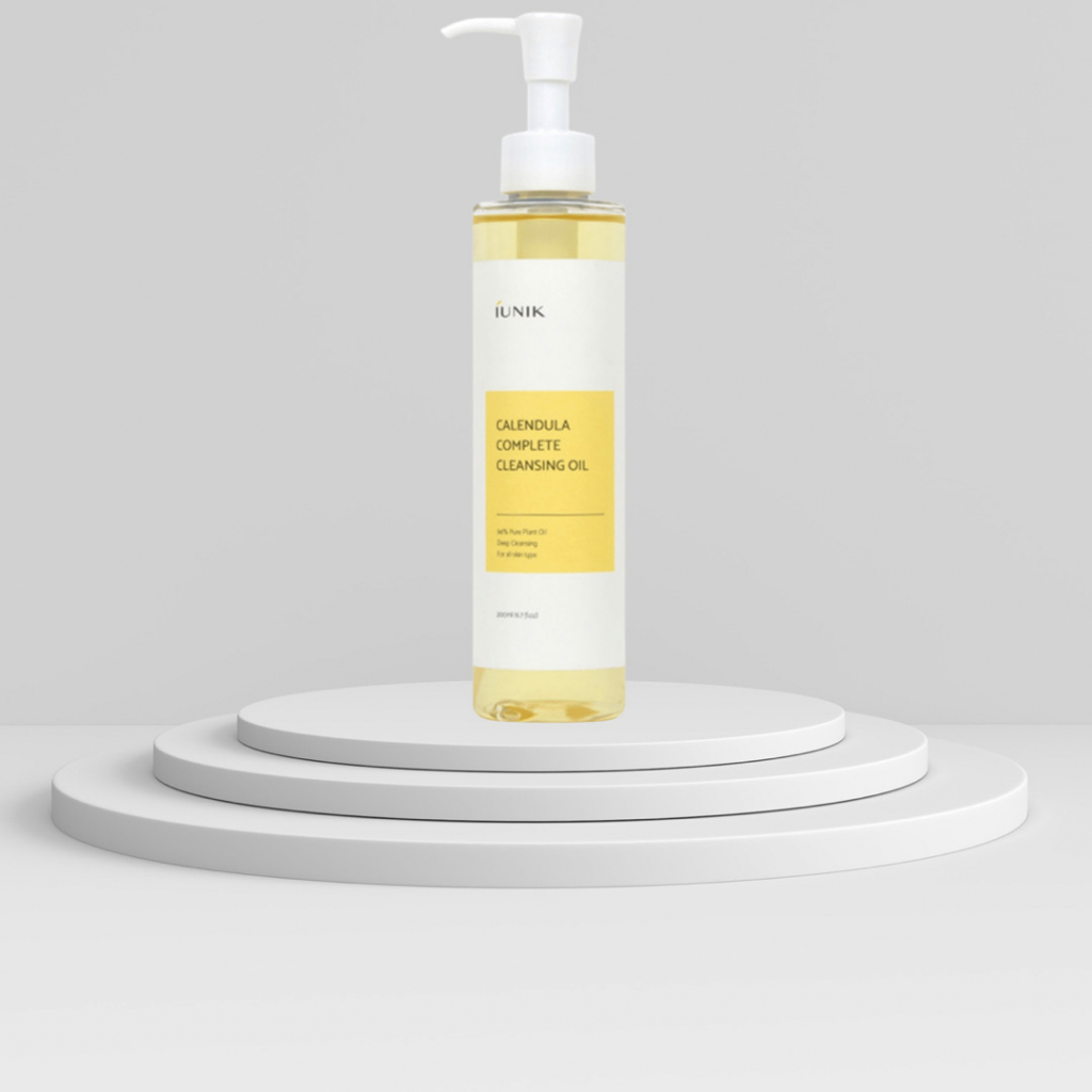 iUnik Calendula Complete Cleansing Oil odličovací Olej z Měsíčku 200 ml