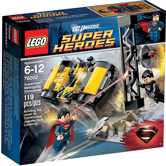 LEGO® Super Heroes 76002 SuperMan Metropolis Showdown