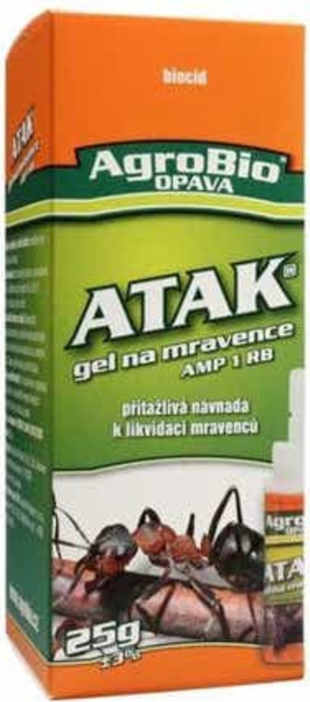 AgroBio Atak gel na mravence 25 g