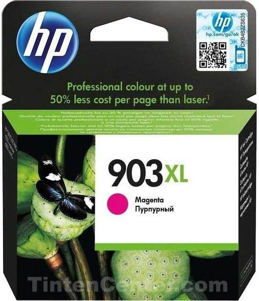 HP 903XL originální inkoustová kazeta purpurová T6M07AE