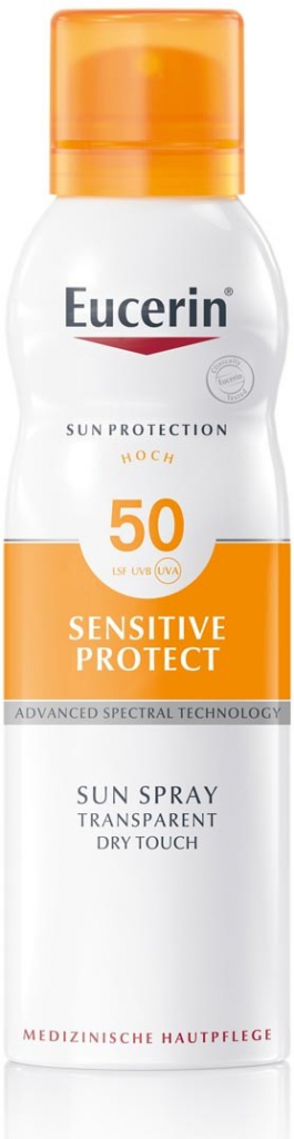 Eucerin Sun transparentni sprej dry touch SPF50 200 ml