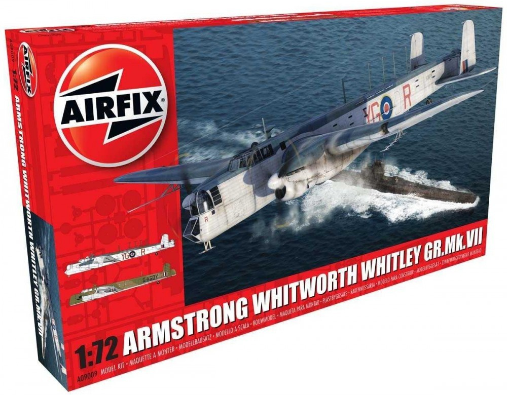 Airfix Classic Kit letadlo A09009 Armstrong Whitworth Whitley GR.Mk.VII 1:72