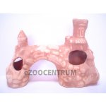 hrad s mostem 26×10×18 cm